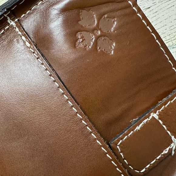 Patricia Nash VENEZIA Pouch Map Print Leather Crossbody Bag – Vintage Style - Picture 10 of 13